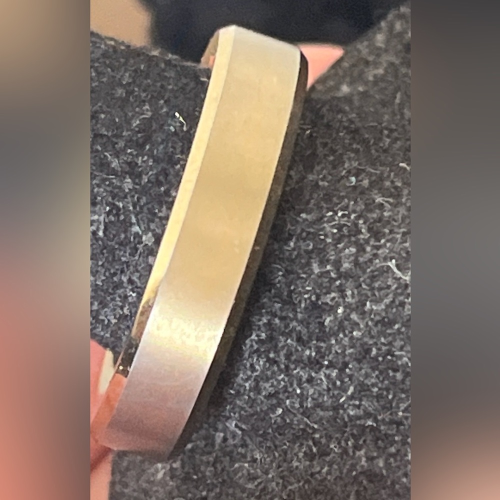 Tungsten Carbide Ring Gold Tone